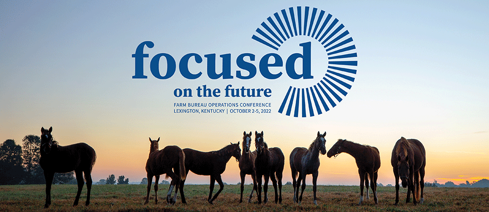 Horses with Conference Logo